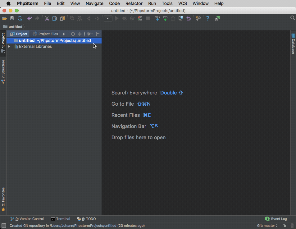 Phpstorm terminal. Phpstorm terminal